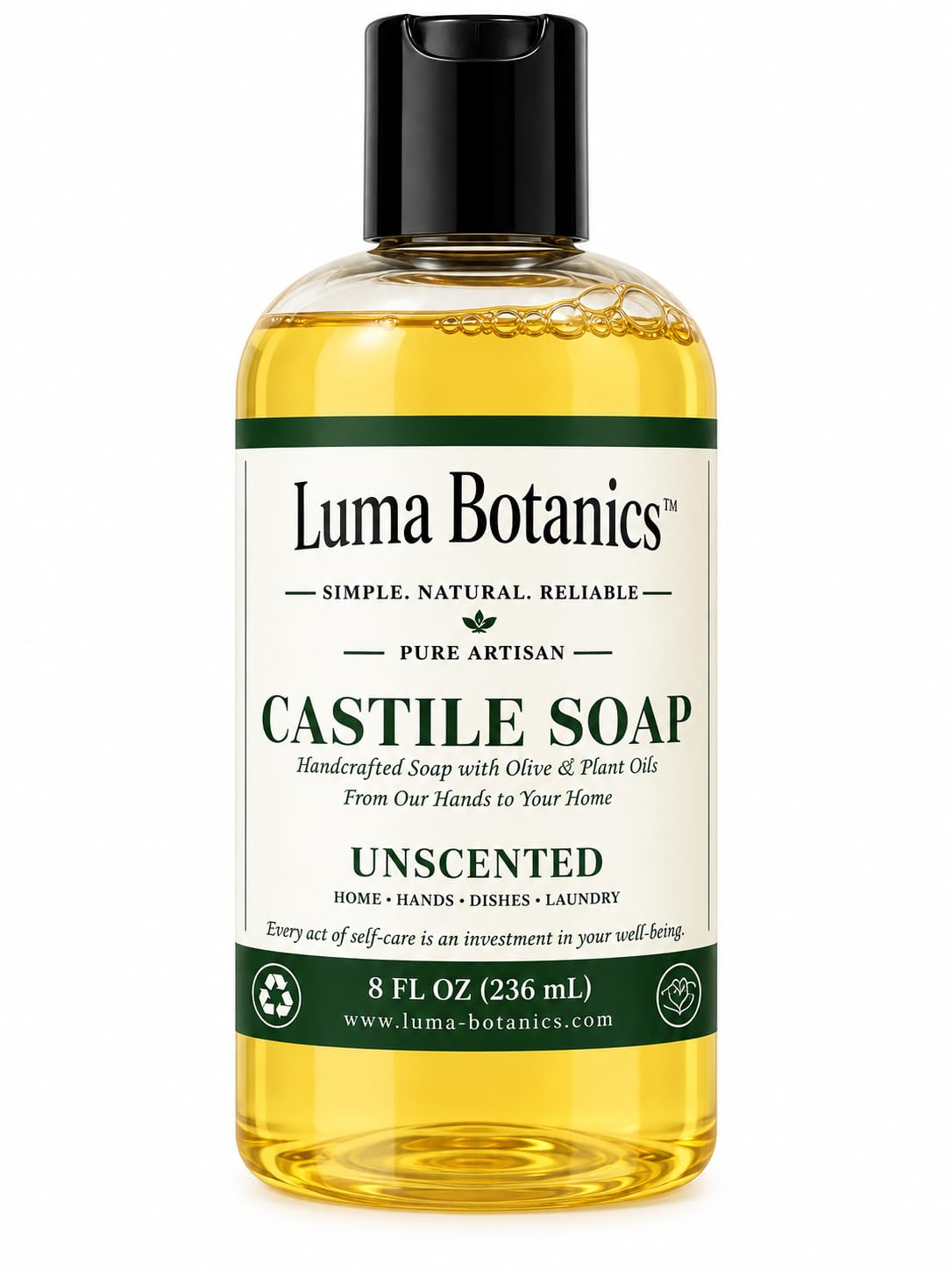 Pure Artisan Castile Soap · Unscented